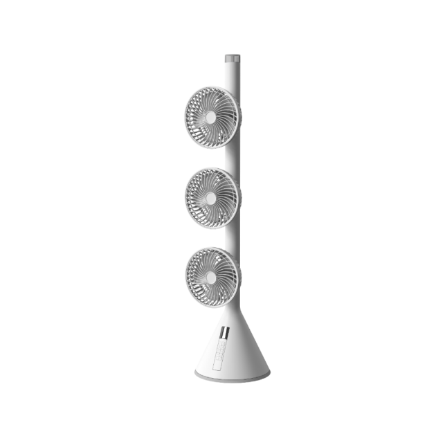 FS-619 Three-head Floor Fan 2