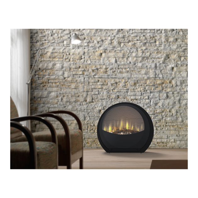 GB7-2A Hologram-like Free-standing E-fireplace 3